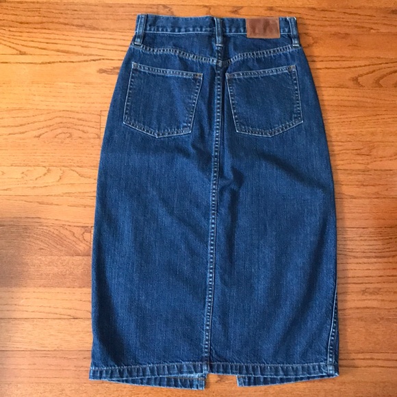 J Crew Denim skirt - Picture 3 of 6